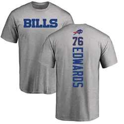 David Edwards Buffalo Bills Men's Backer T-Shirt - Ash