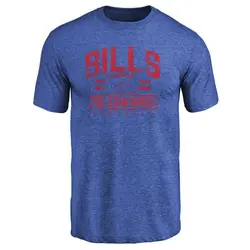 David Edwards Buffalo Bills Men's Royal by Flanker Tri-Blend T-Shirt -