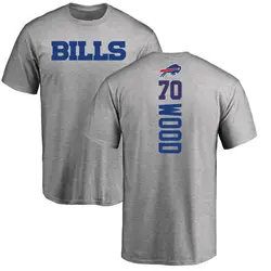 Eric Wood Buffalo Bills Men's Backer T-Shirt - Ash