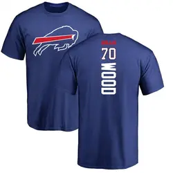 Eric Wood Buffalo Bills Men's Royal Backer T-Shirt -