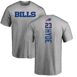 Micah Hyde Buffalo Bills Men's Backer T-Shirt - Ash