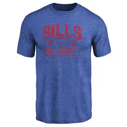 Micah Hyde Buffalo Bills Men's Royal by Flanker Tri-Blend T-Shirt -