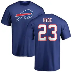 Micah Hyde Buffalo Bills Youth Royal Name & Number Logo T-Shirt -