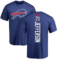 Quinton Jefferson Buffalo Bills Youth Royal Backer T-Shirt -