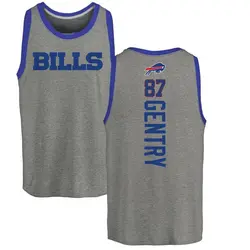 Tanner Gentry Buffalo Bills Men's by Backer Tri-Blend Tank Top - Ash