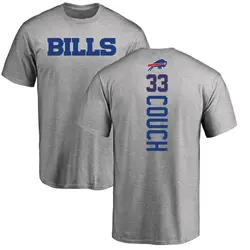 Te'Cory Couch Buffalo Bills Men's Backer T-Shirt - Ash