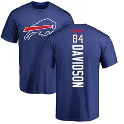 Zach Davidson Buffalo Bills Youth Royal Backer T-Shirt -